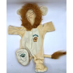 Vintage 1984 Cabbage Patch Kids (CPK) Lion Costume Pajama Outfit Coleco